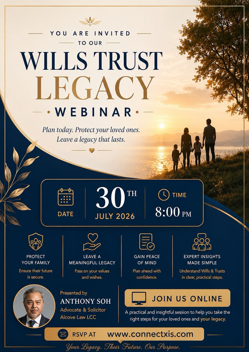 Connectxis webinar poster
